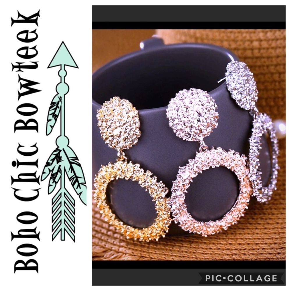 🏆Geometric Statement Earrings